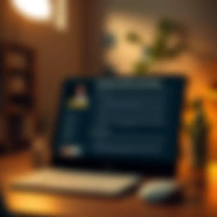 Visual representation of engaging content structure