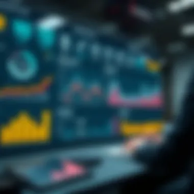 Utilizing Technology for Effective Resource Management A digital dashboard displaying key performance metrics