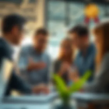 Collaboration for Process Optimization and Growth A team collaborating on innovative business strategies