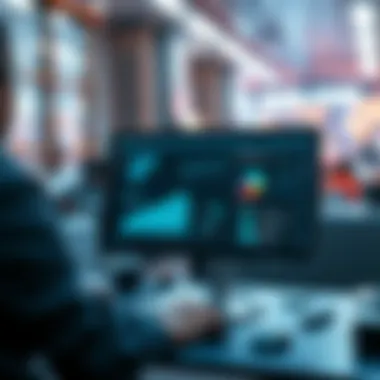 Future Trends in Marketing Software Futuristic concept of marketing software trends