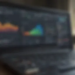 Visual representation of mortgage automation software dashboard