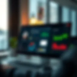 User interface of contact management software