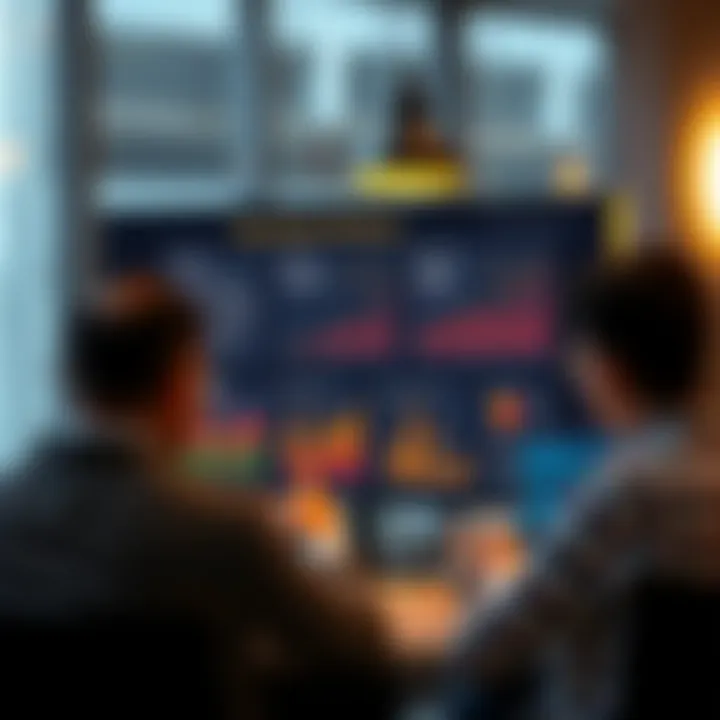 A visual representation of data supporting a business proposal.