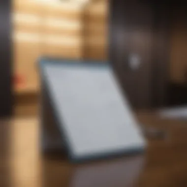 Strategic Preparation A notepad with key points for an elevator pitch