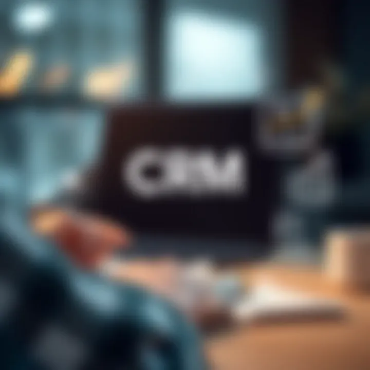 Infographic showing CRM integration capabilities