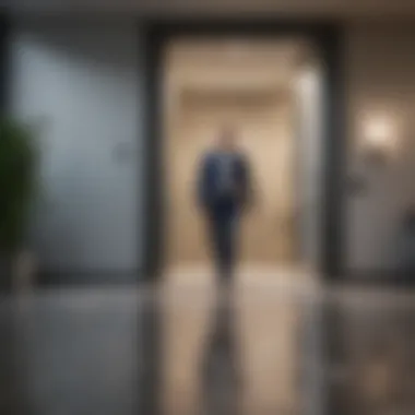 Mastering the Art of Delivery A professional delivering a pitch in a modern office environment