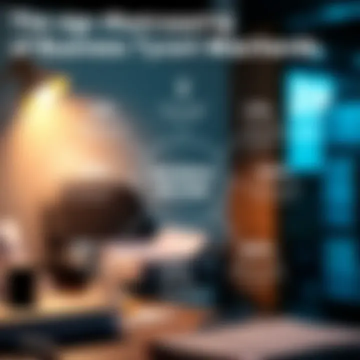 Infographic showcasing various types of business records