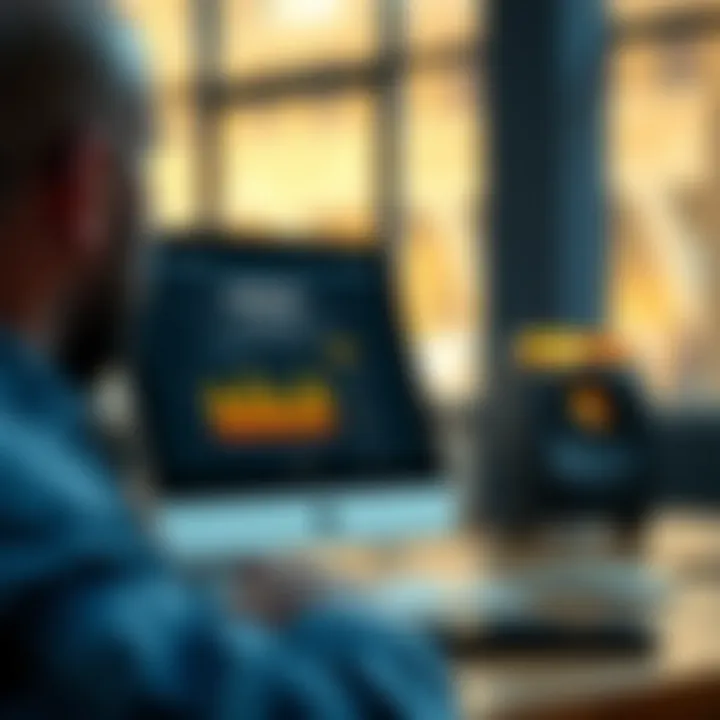 An engaging client engagement interface on a digital device