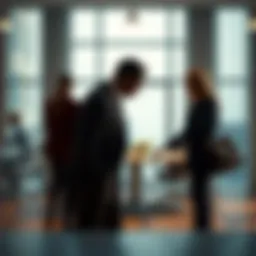 Symbolic representation of core values in a corporate environment