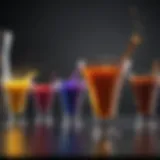 Visual representation of the product funnel stages