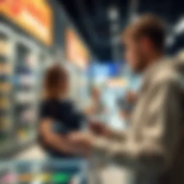 Utilization of technology for an interactive shopping experience