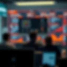 Visual representation of CRM software functionality