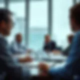 A strategic meeting focused on sales improvement