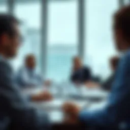 A strategic meeting focused on sales improvement