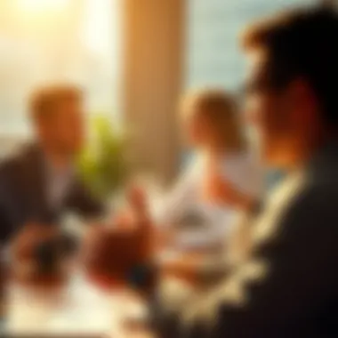 Expanding Professional Connections A visual representation of a growing professional network