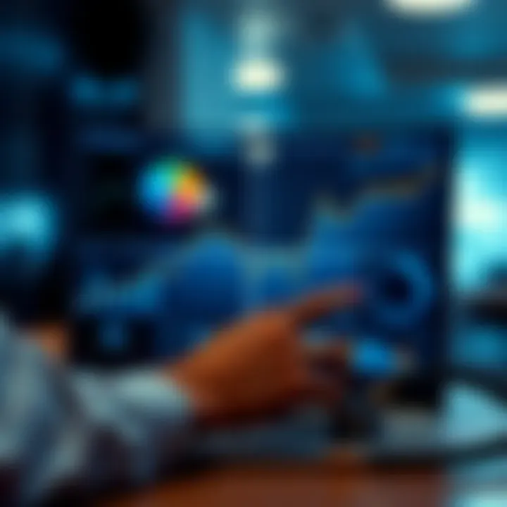 Impact of Data Analytics on Sales Performance Visualization of data analytics impacting sales performance