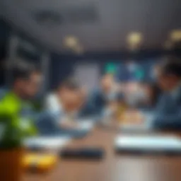 Conceptual representation of marketing and sales synergy