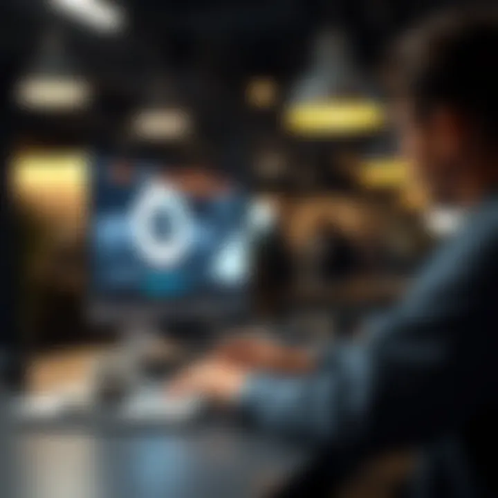 Innovative Customer Engagement Customer engagement strategies displayed on a digital interface