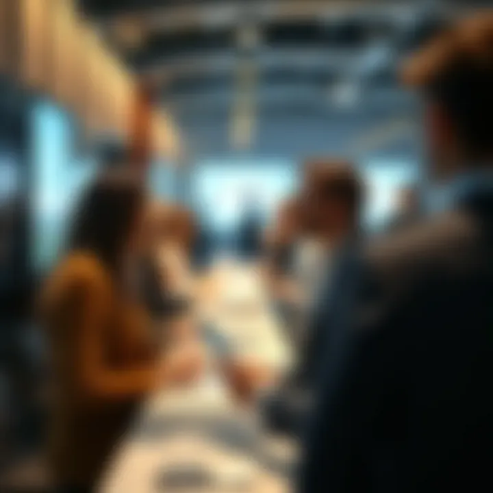 Building Relationships for Successful Lead Generation Networking event showcasing relationship building