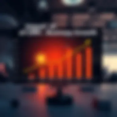 Graph illustrating the positive impact of CRM on business growth