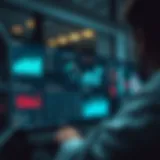 Dynamic interface of a CRM platform showcasing customer data insights