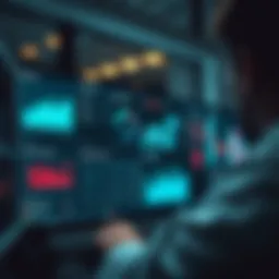 Dynamic interface of a CRM platform showcasing customer data insights