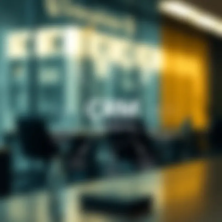 Different Types of CRM Systems Diagram highlighting different types of CRM systems