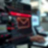 Illustration of spam filter mechanics